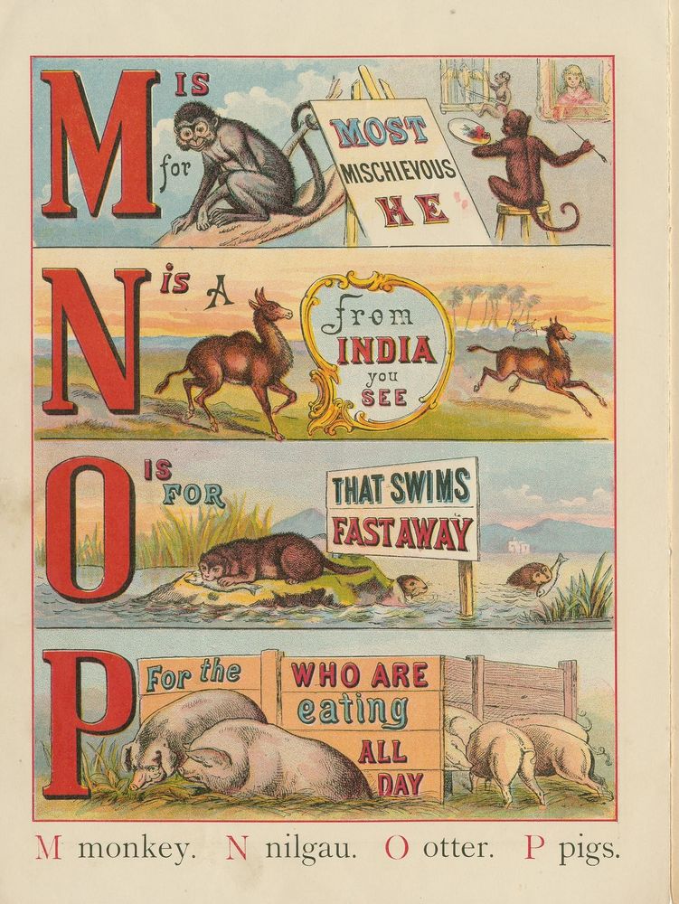 Scan 0010 of The ABC of animals [State 1]