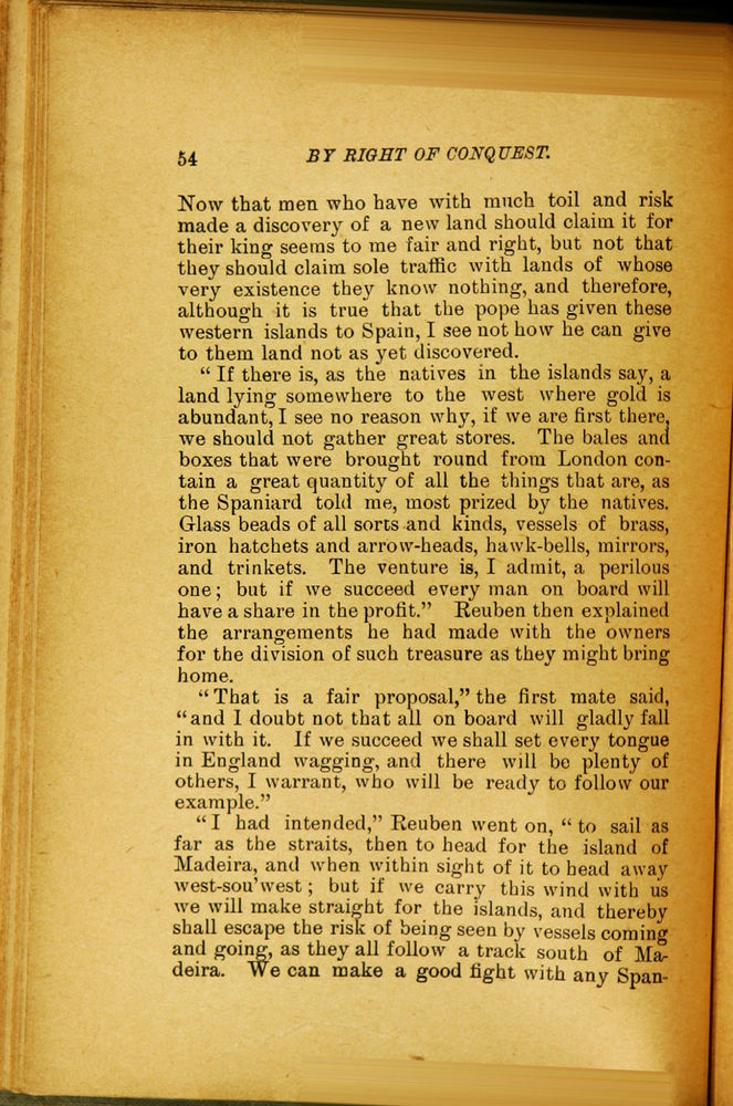 Scan 0066 of By right of conquest, or, With Cortez in Mexico