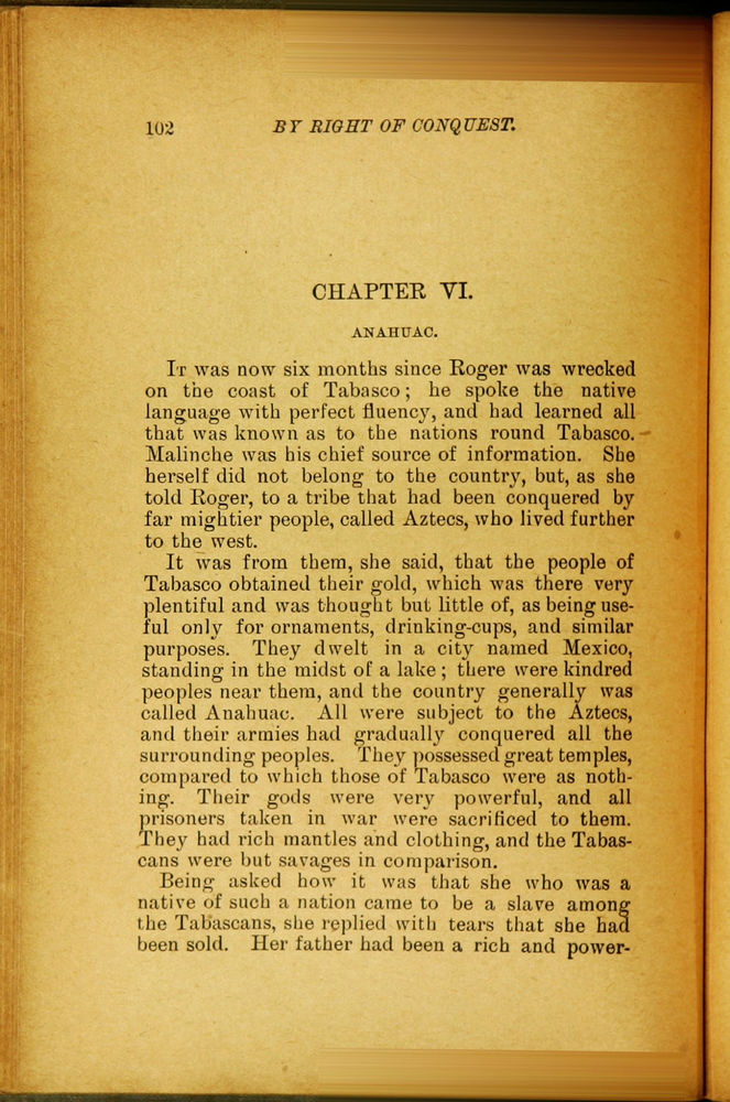 Scan 0114 of By right of conquest, or, With Cortez in Mexico
