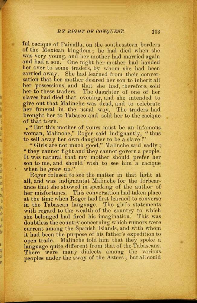 Scan 0115 of By right of conquest, or, With Cortez in Mexico