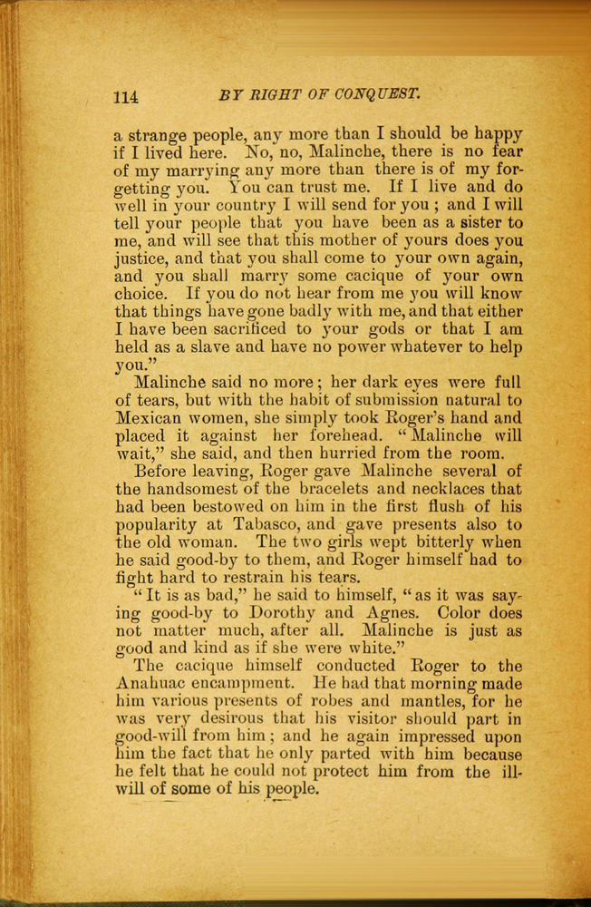 Scan 0126 of By right of conquest, or, With Cortez in Mexico