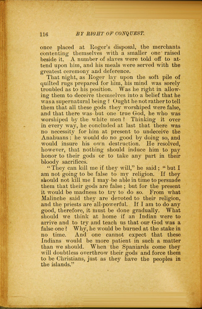Scan 0128 of By right of conquest, or, With Cortez in Mexico