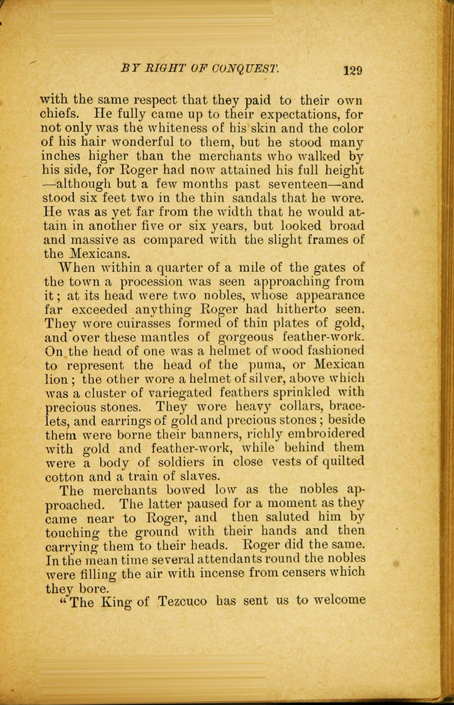 Scan 0141 of By right of conquest, or, With Cortez in Mexico