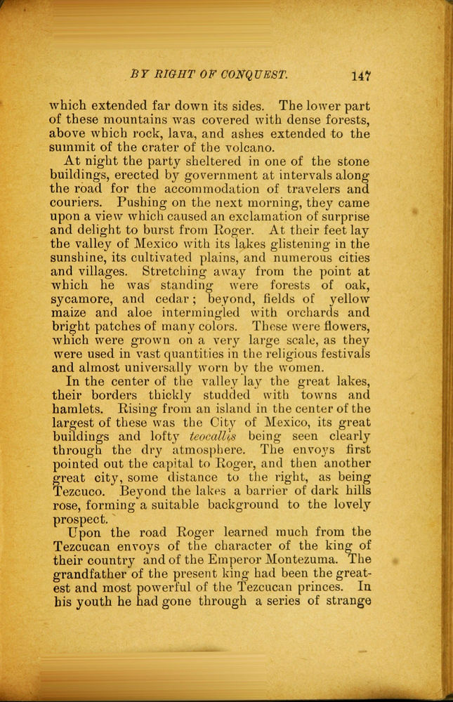 Scan 0159 of By right of conquest, or, With Cortez in Mexico