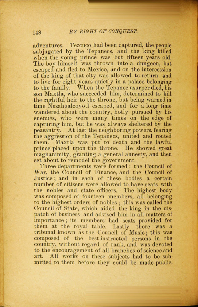 Scan 0160 of By right of conquest, or, With Cortez in Mexico