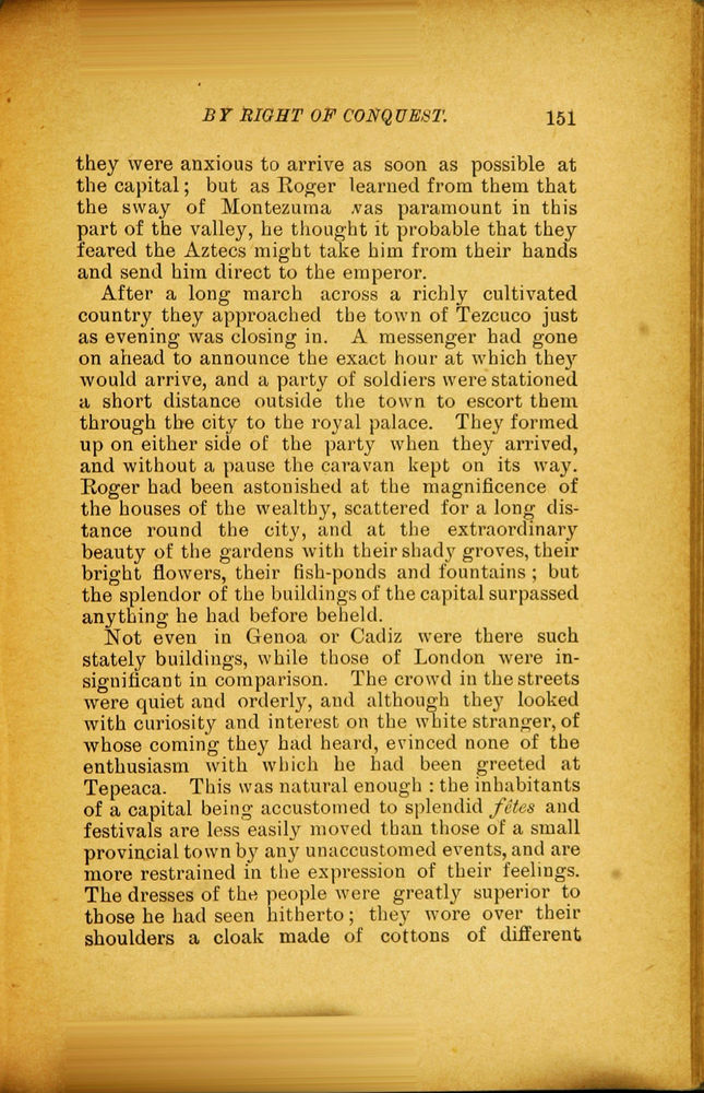 Scan 0163 of By right of conquest, or, With Cortez in Mexico