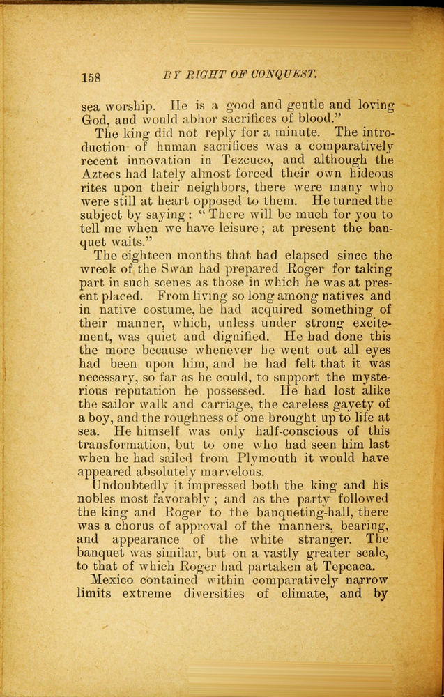 Scan 0170 of By right of conquest, or, With Cortez in Mexico