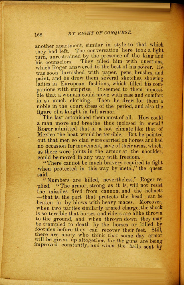 Scan 0180 of By right of conquest, or, With Cortez in Mexico