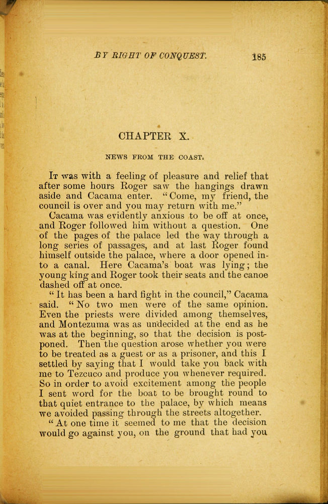 Scan 0197 of By right of conquest, or, With Cortez in Mexico