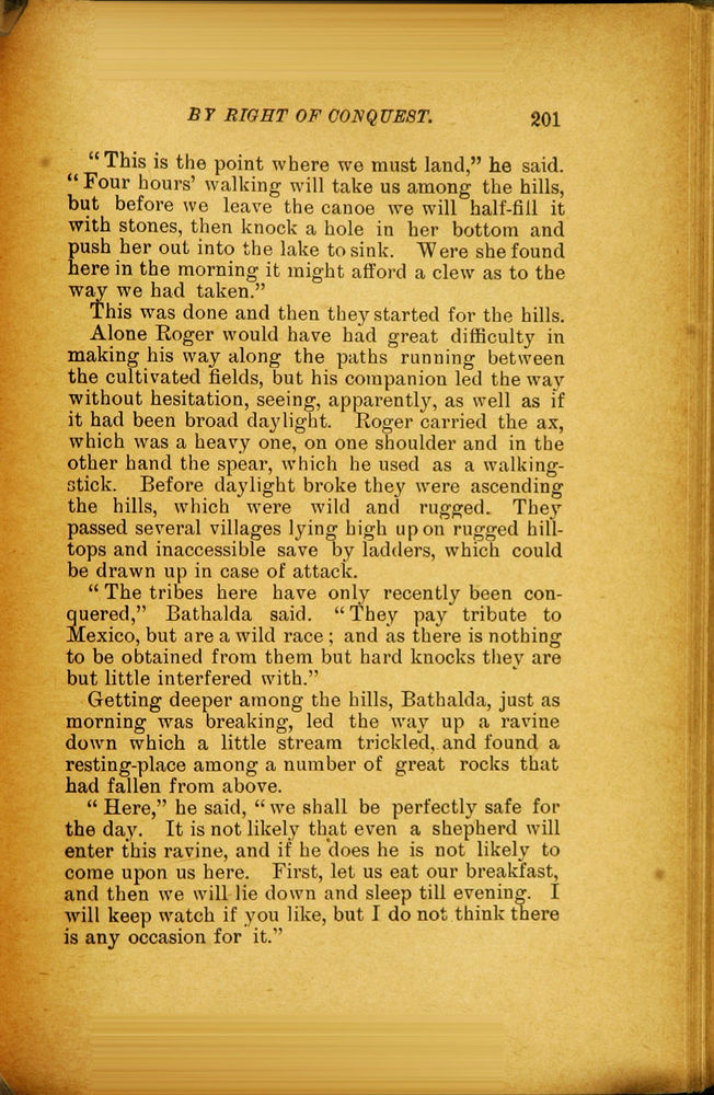 Scan 0213 of By right of conquest, or, With Cortez in Mexico