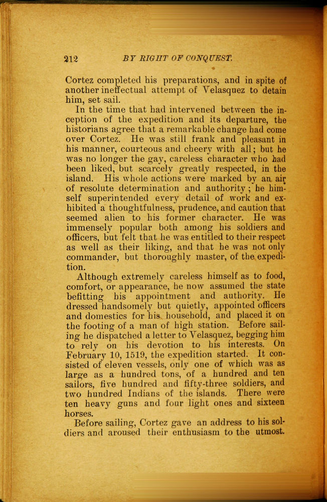 Scan 0224 of By right of conquest, or, With Cortez in Mexico