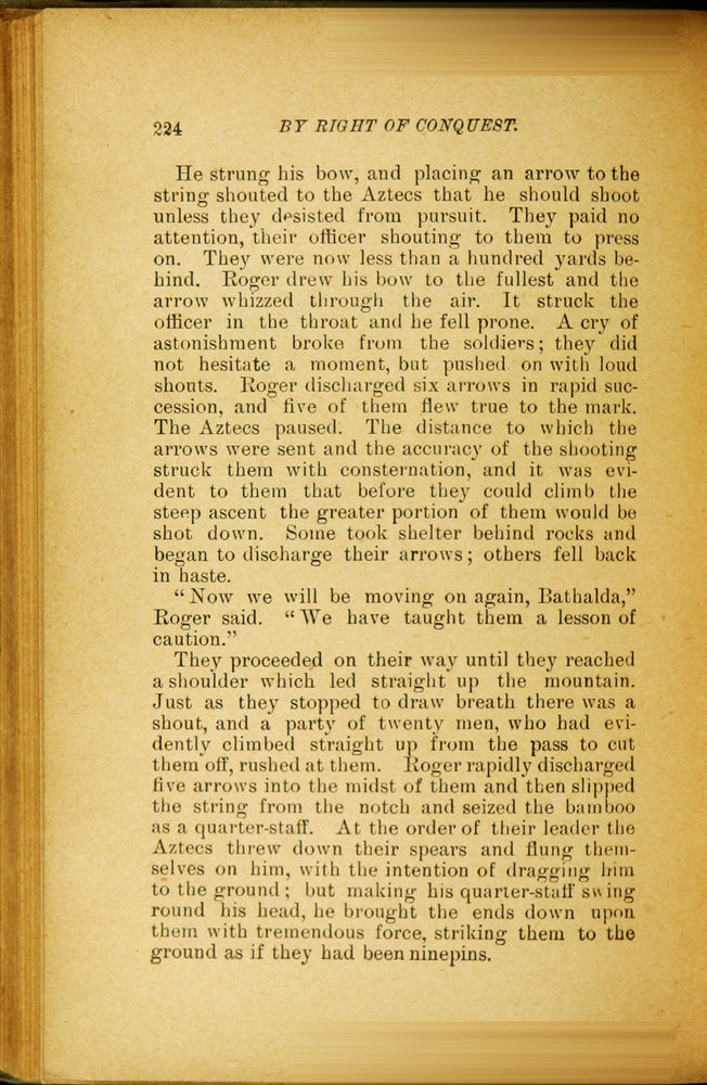 Scan 0236 of By right of conquest, or, With Cortez in Mexico