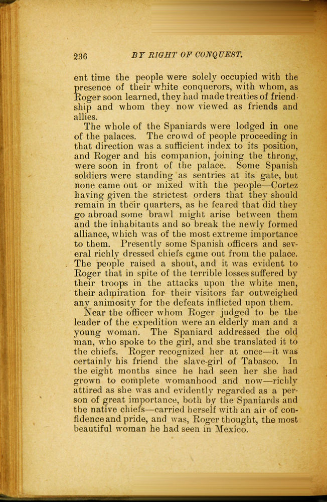 Scan 0248 of By right of conquest, or, With Cortez in Mexico