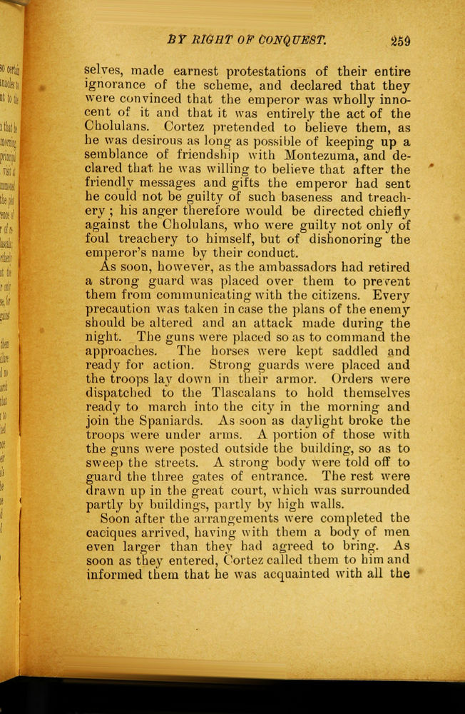 Scan 0271 of By right of conquest, or, With Cortez in Mexico