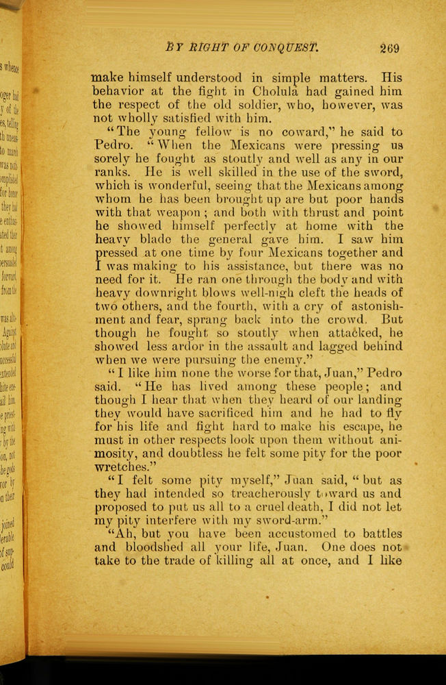 Scan 0281 of By right of conquest, or, With Cortez in Mexico