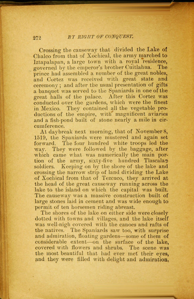 Scan 0284 of By right of conquest, or, With Cortez in Mexico