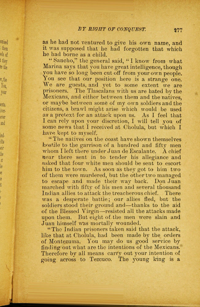 Scan 0289 of By right of conquest, or, With Cortez in Mexico