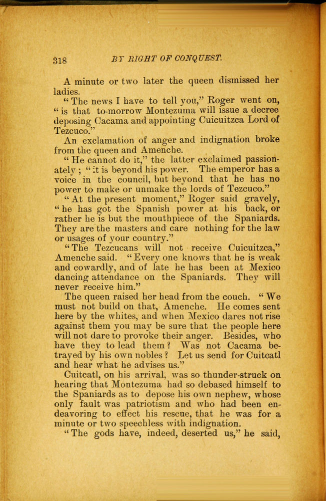 Scan 0330 of By right of conquest, or, With Cortez in Mexico