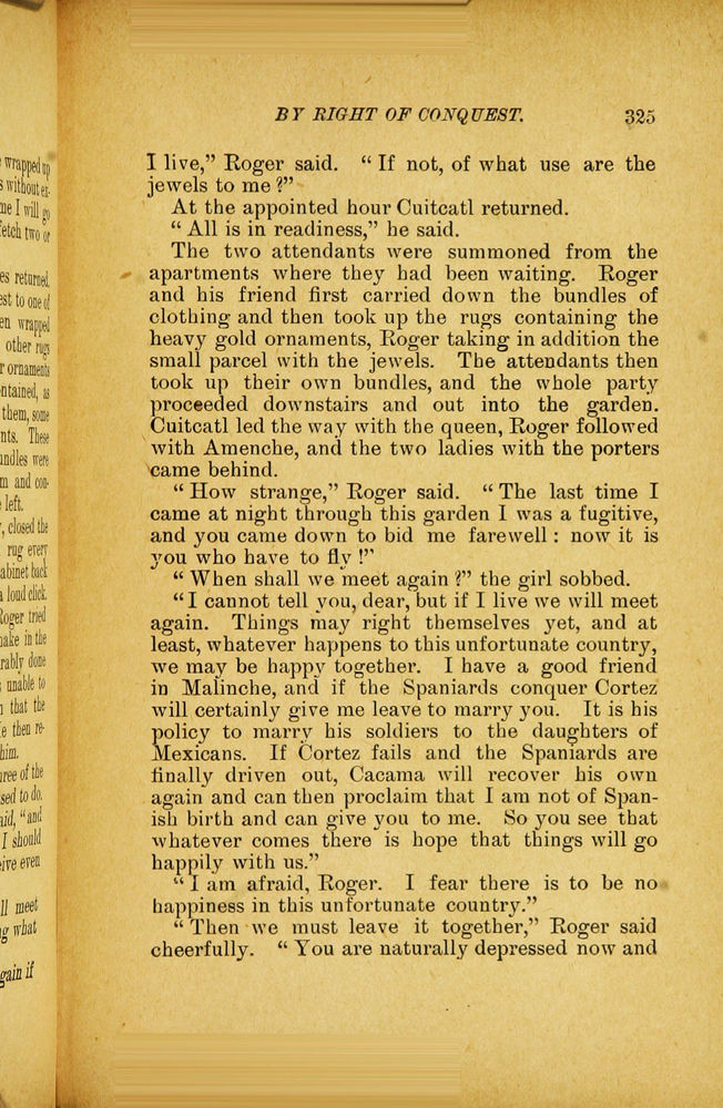 Scan 0337 of By right of conquest, or, With Cortez in Mexico