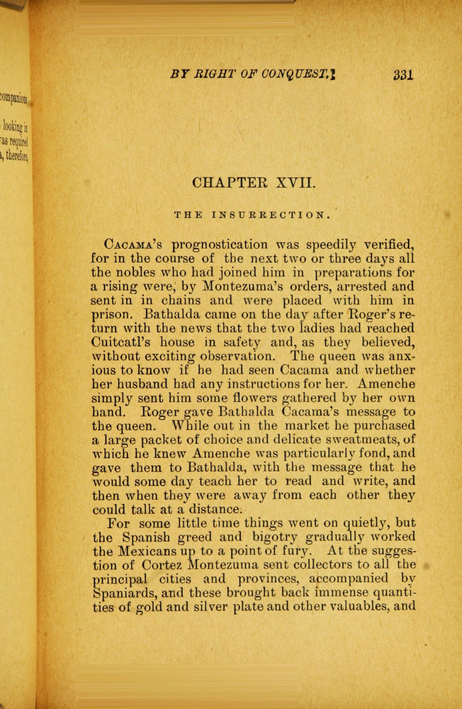 Scan 0343 of By right of conquest, or, With Cortez in Mexico
