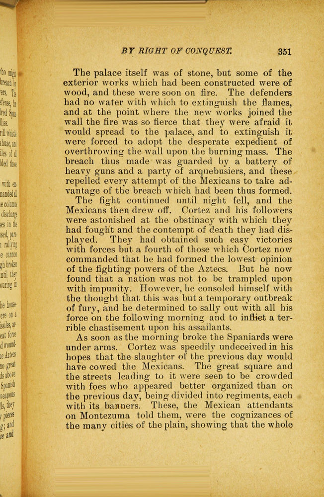 Scan 0363 of By right of conquest, or, With Cortez in Mexico