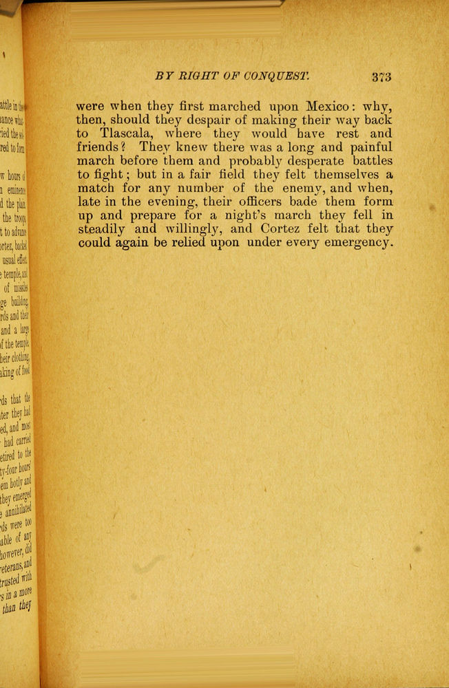 Scan 0385 of By right of conquest, or, With Cortez in Mexico