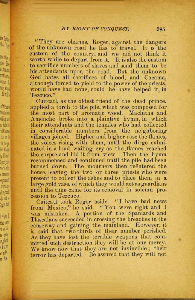 Scan 0397 of By right of conquest, or, With Cortez in Mexico