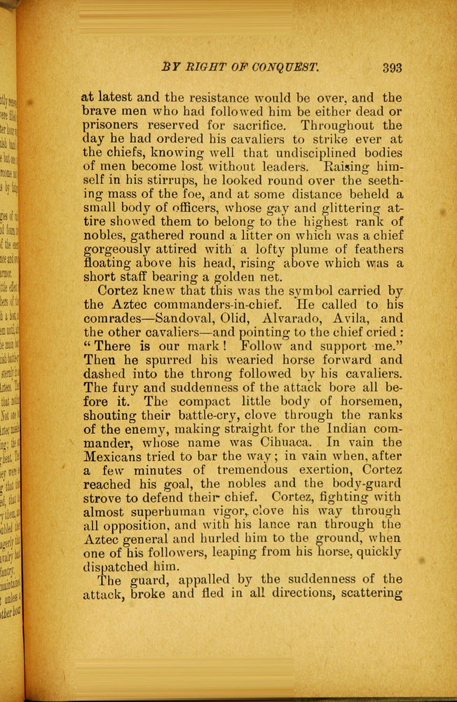 Scan 0405 of By right of conquest, or, With Cortez in Mexico