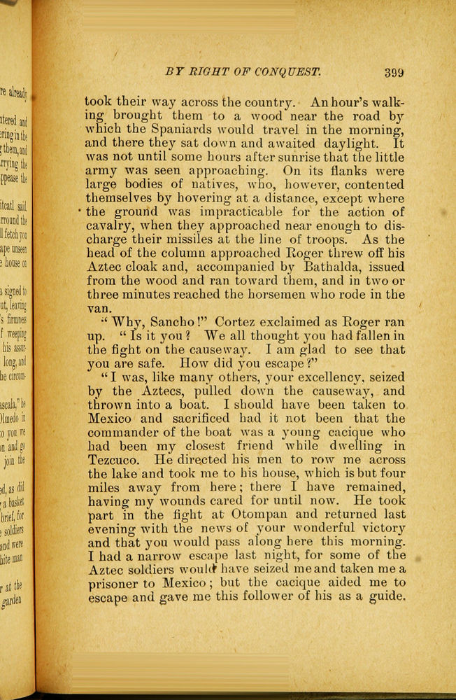 Scan 0411 of By right of conquest, or, With Cortez in Mexico