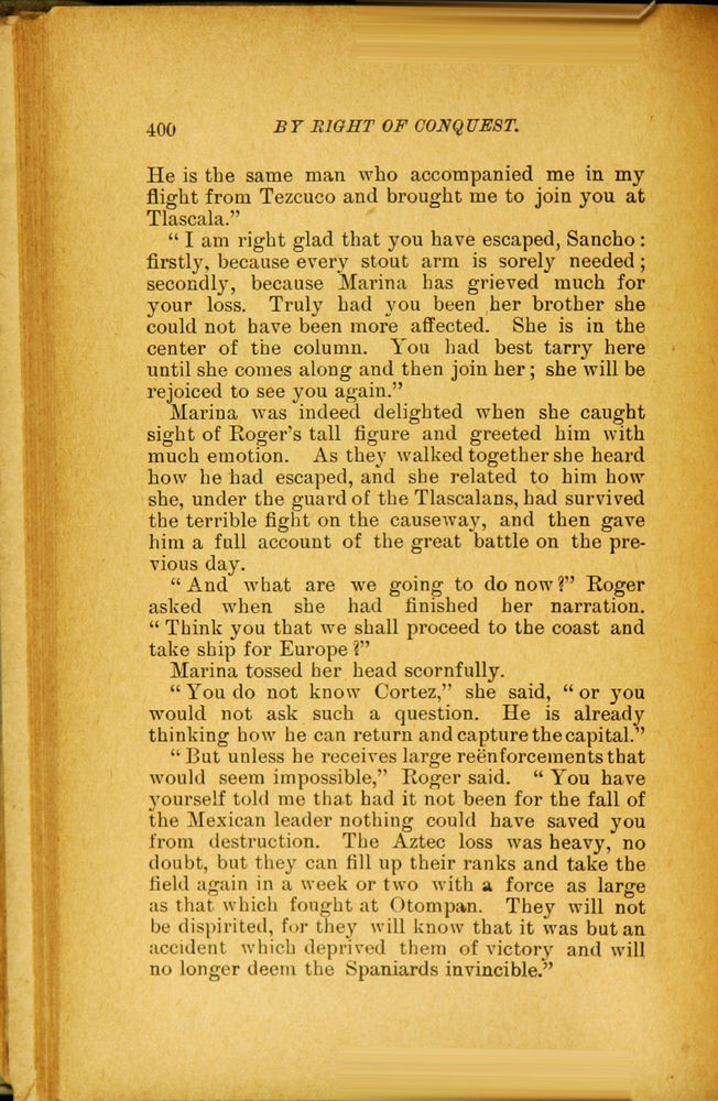 Scan 0412 of By right of conquest, or, With Cortez in Mexico