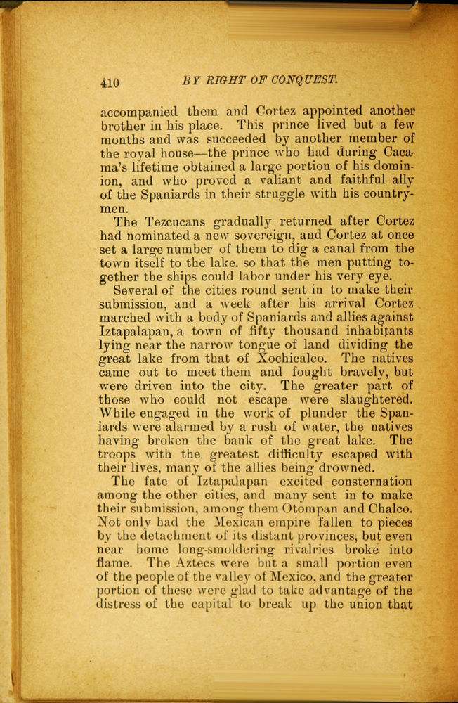 Scan 0422 of By right of conquest, or, With Cortez in Mexico
