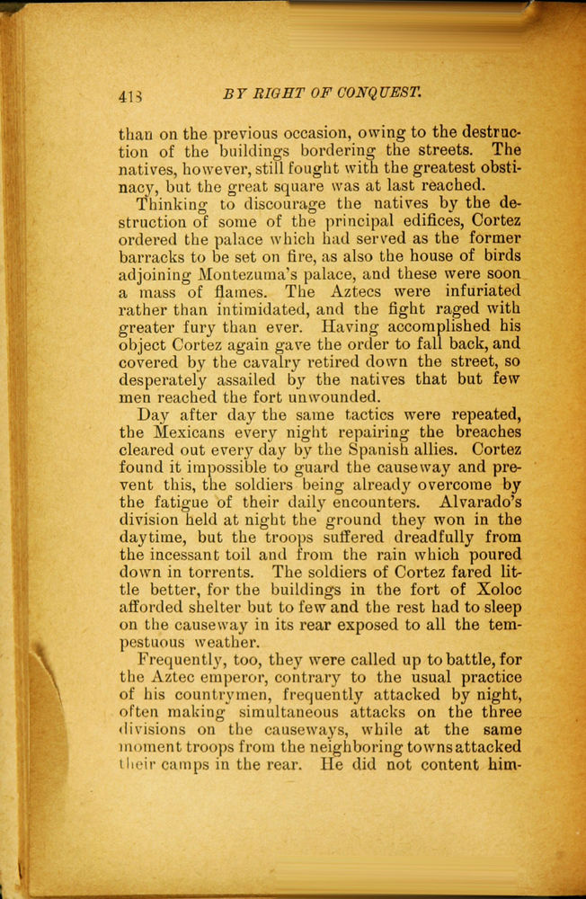 Scan 0430 of By right of conquest, or, With Cortez in Mexico
