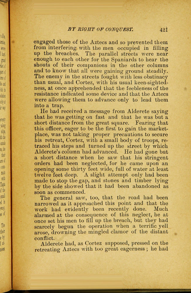 Scan 0433 of By right of conquest, or, With Cortez in Mexico