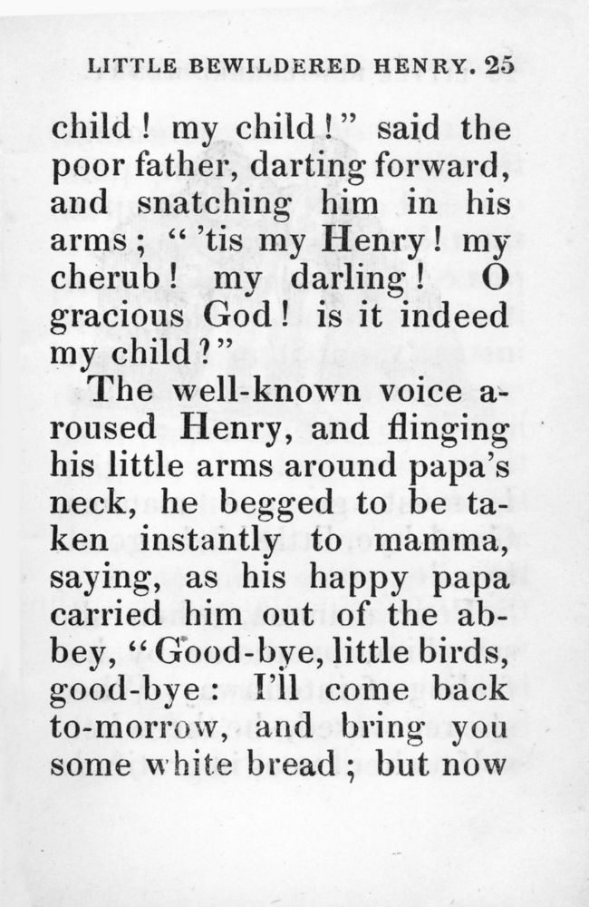 Scan 0025 of Extraordinary adventures of poor little bewildered Henry