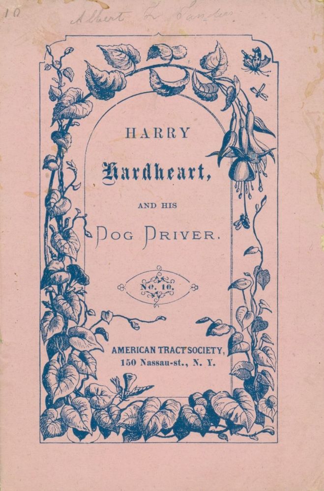 Scan 0001 of Harry Hardheart and his dog Driver