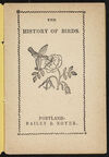 Thumbnail 0003 of The history of birds