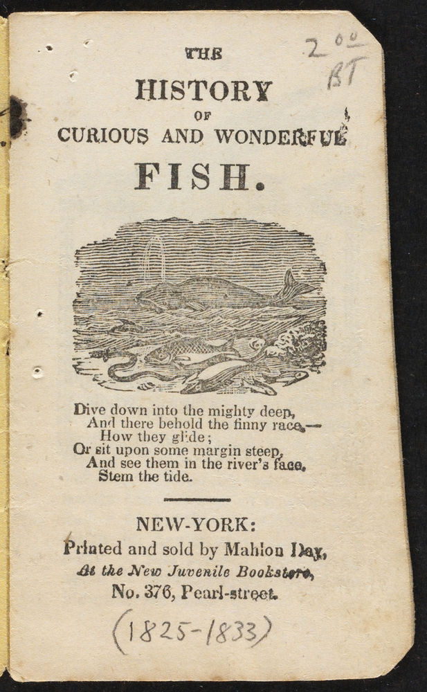 Scan 0003 of The history of curious and wonderful fish
