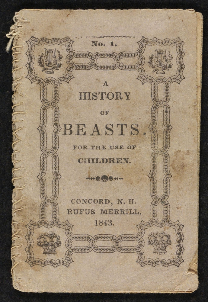 Scan 0001 of A history of beasts for the use of children