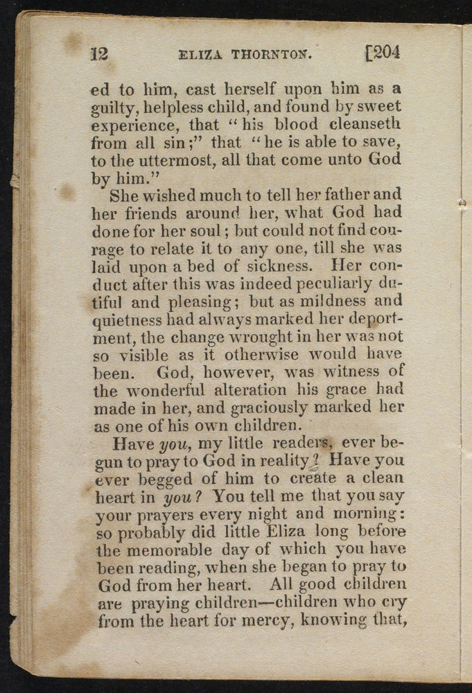 Scan 0014 of The life and death of Eliza Thornton