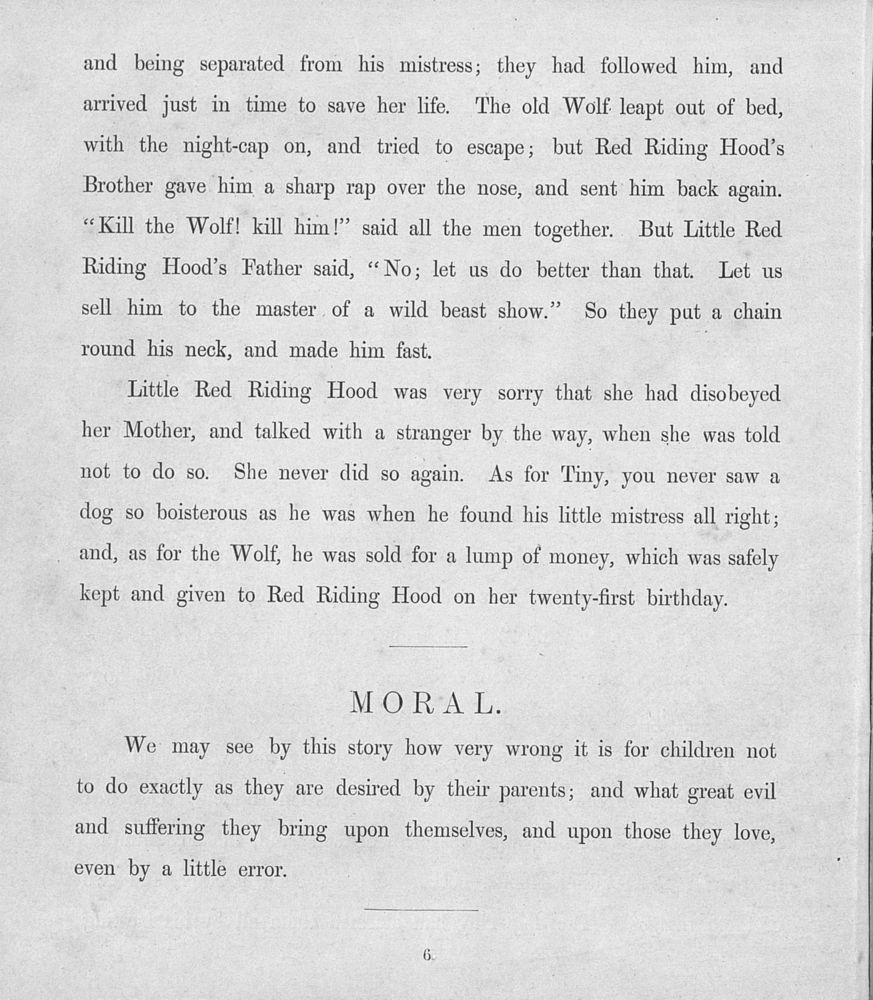 Scan 0013 of Little Red Riding Hood and Cinderella with suprise pictures