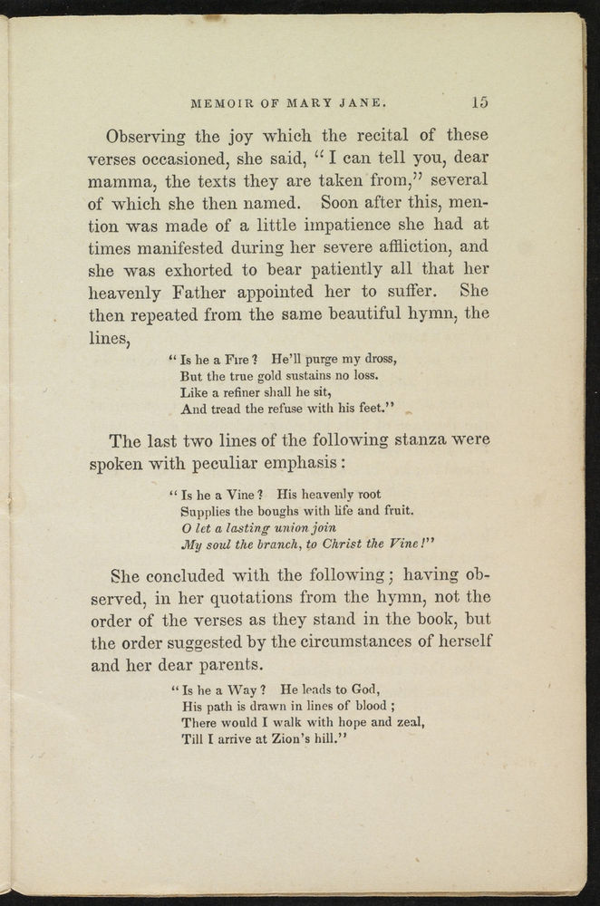 Scan 0017 of Memoir of Mary Jane