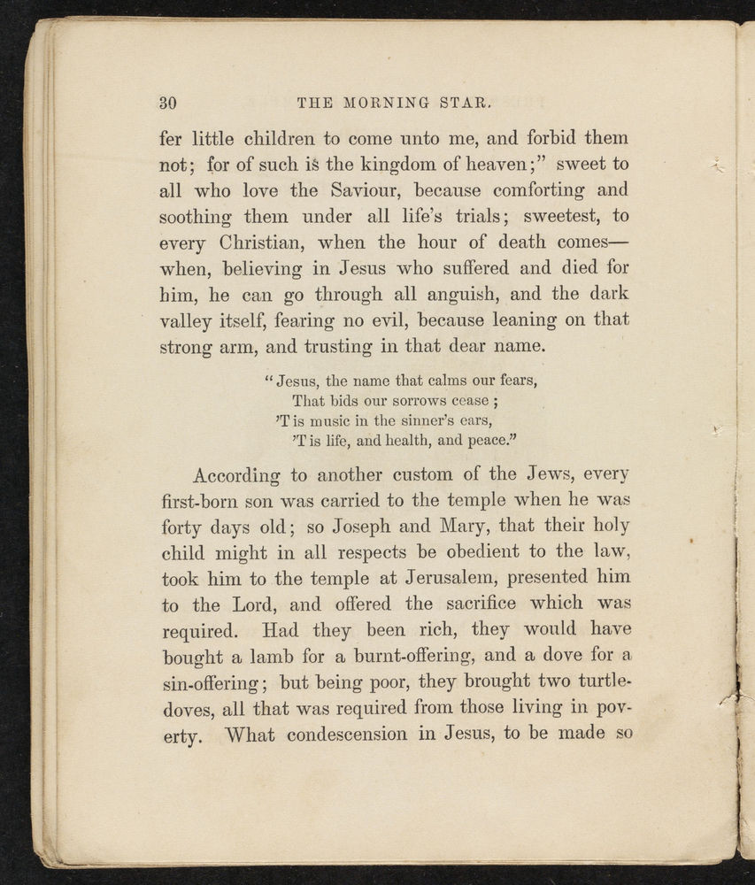 Scan 0034 of The morning star, or, Stories about the childhood of Jesus