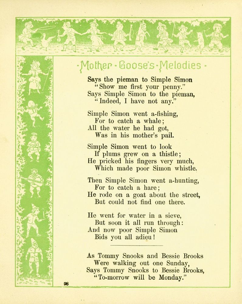 Scan 0040 of Mother Goose rhymes