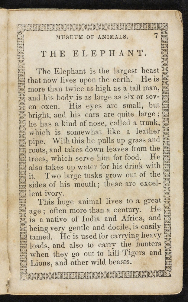 Scan 0009 of Museum of foreign animals, or, History of beasts