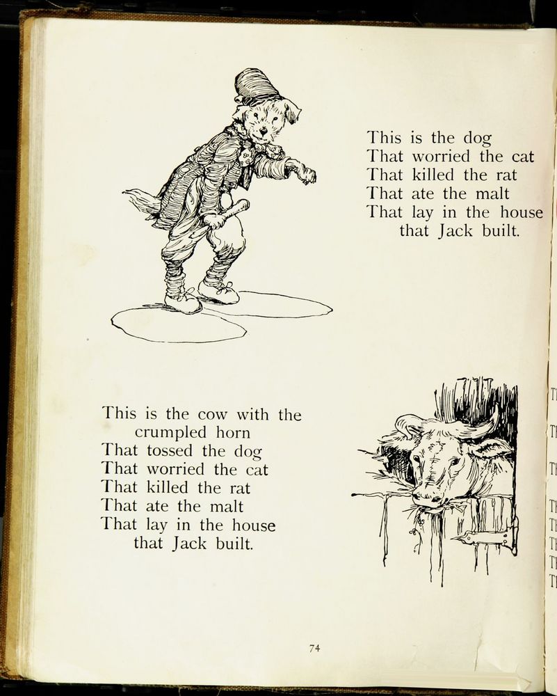 Scan 0074 of The Old Mother Goose nursery rhyme book