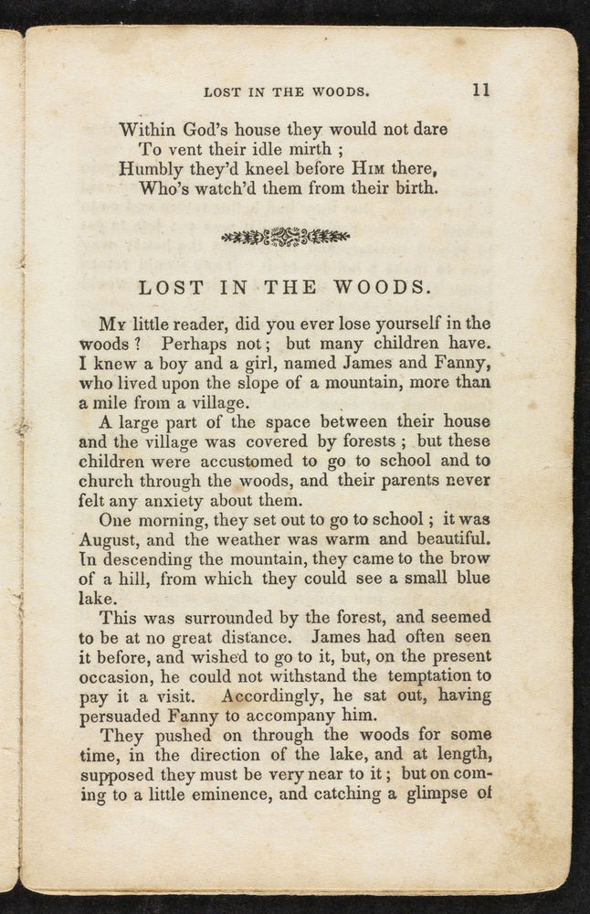 Scan 0013 of Pictures and stories for the young, or, Pleasing tales in poetry and prose