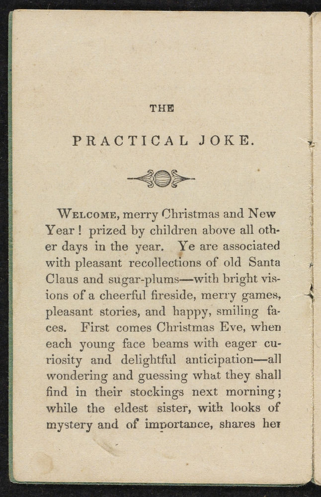 Scan 0004 of The practical joke, or, The Christmas story of Uncle Ned