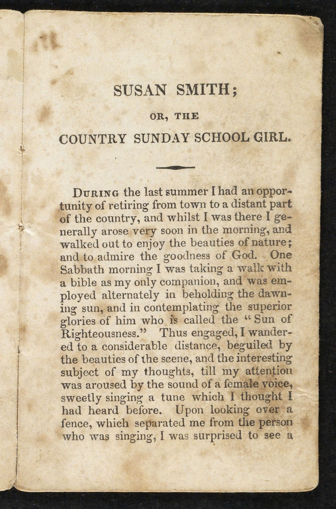 Scan 0005 of Susan Smith, or, The country Sunday-school girl