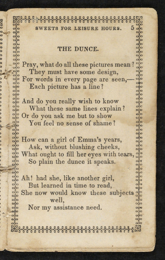 Scan 0005 of Sweets for leisure hours, or, Flowers of instruction