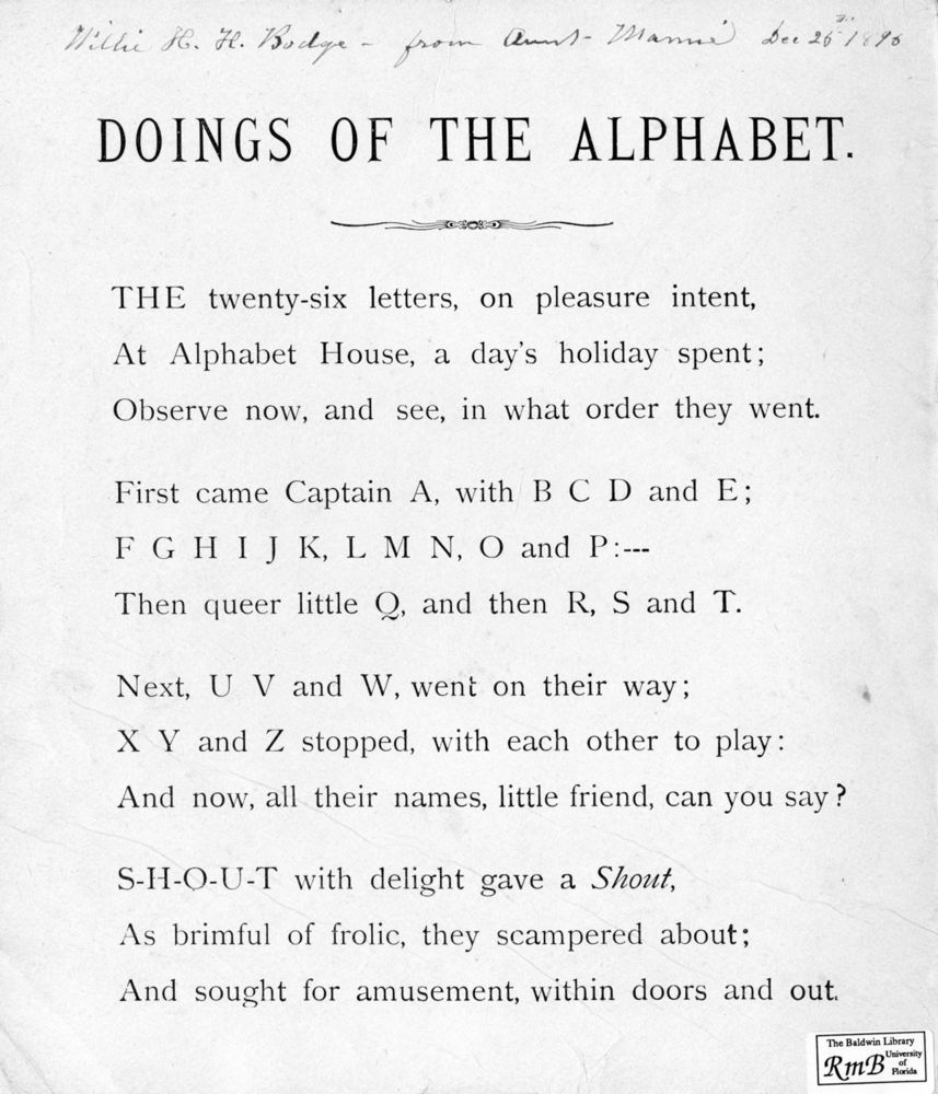 Scan 0002 of The doings of the alphabet